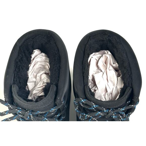 Koolaburra by UGG Deza Lace-Up Utility Boots Womens Size 6 Black Suede New $120 - Picture 11 of 15